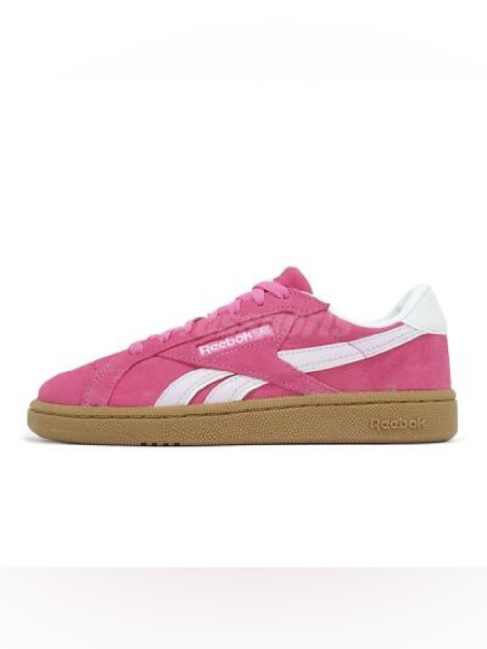 Reebok Club C Grounds Sneaker Pink Suede 9